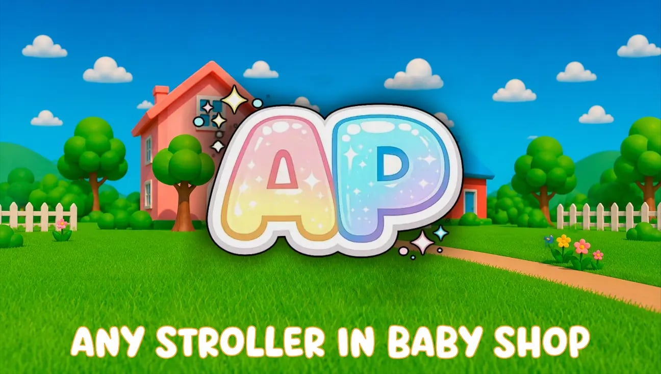 Any Stroller in Baby Shop artwork