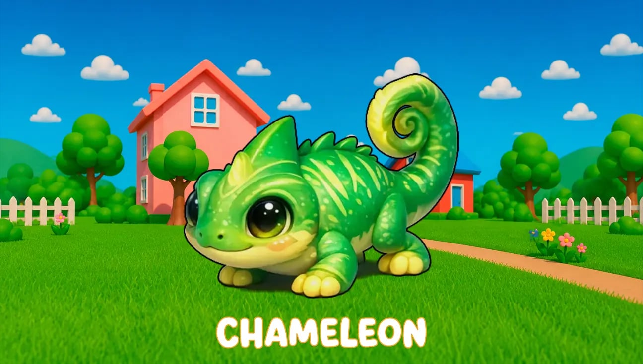 Chameleon artwork