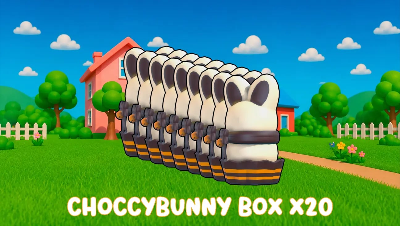 x20 Choccybunny Box artwork