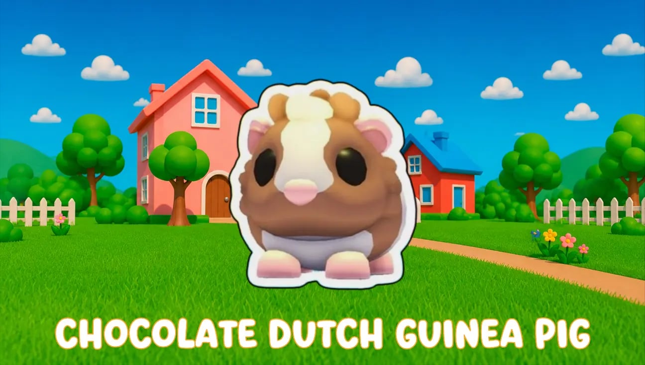 Chocolate Dutch Guinea Pig artwork