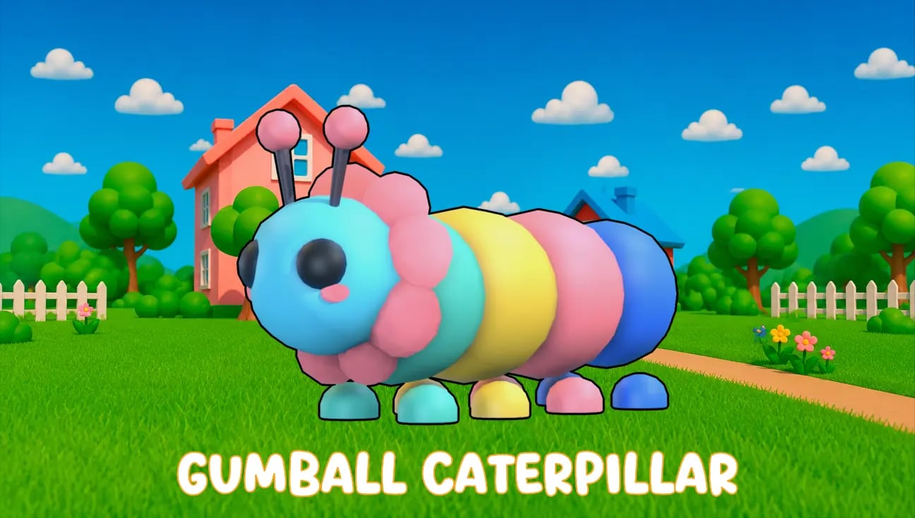 Gumball Caterpillar artwork