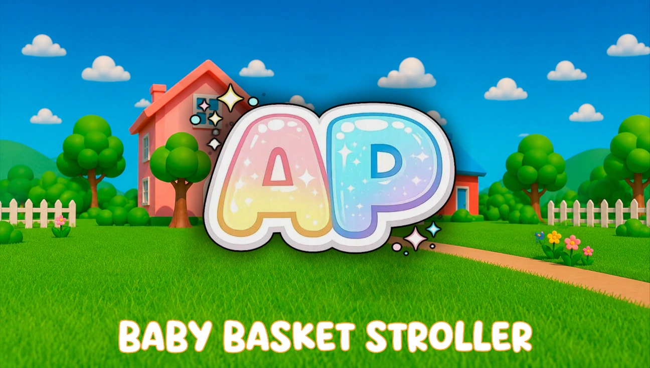 Baby Basket Stroller artwork