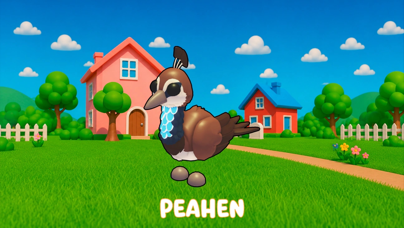 Peahen artwork
