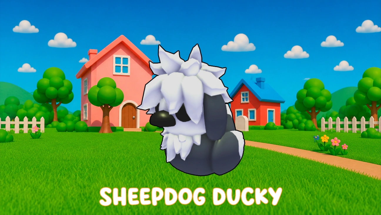 Sheepdog Ducky artwork
