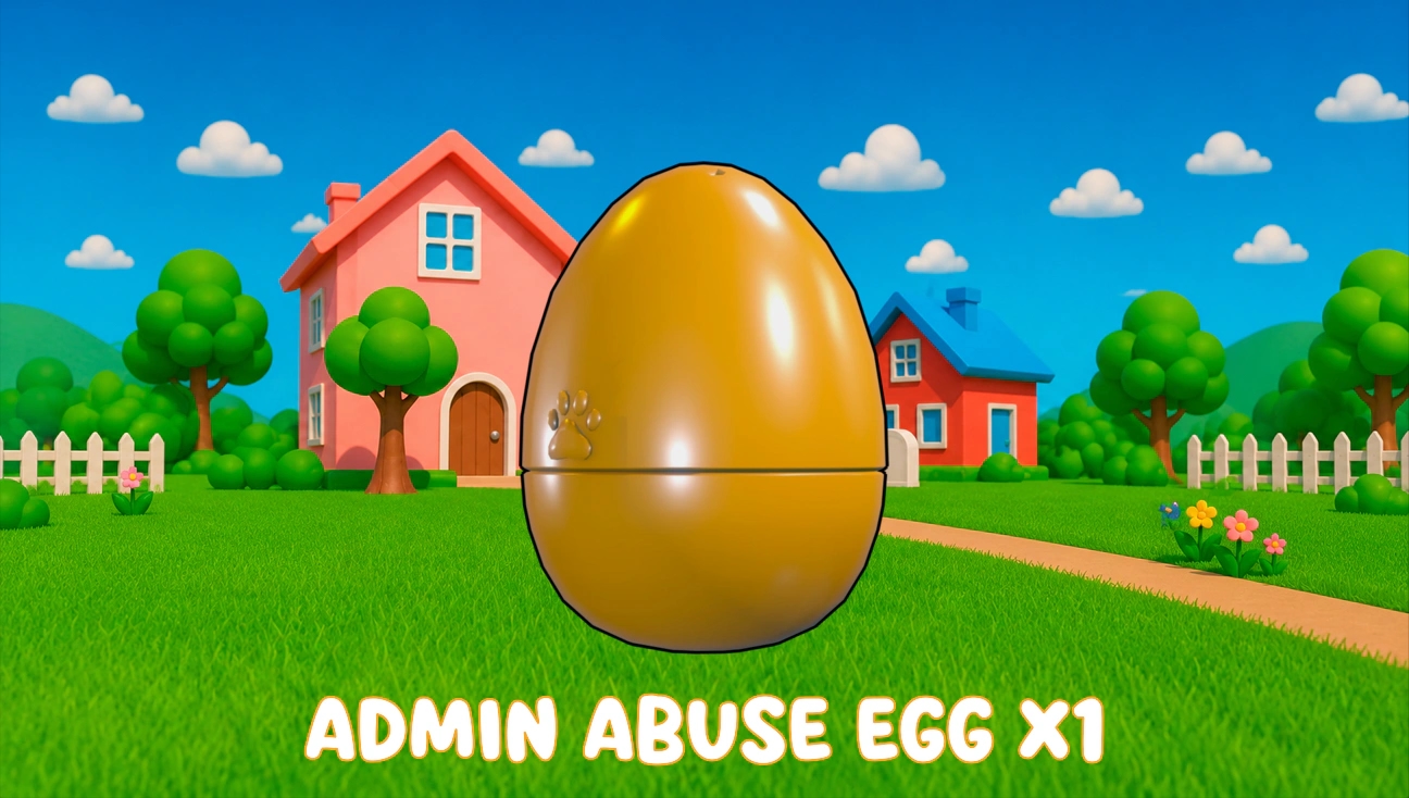 Admin Abuse Egg artwork