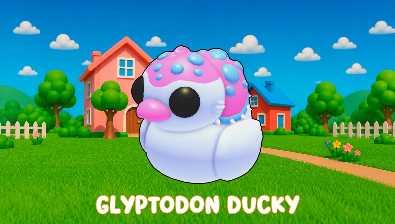 Glyptodon Ducky artwork