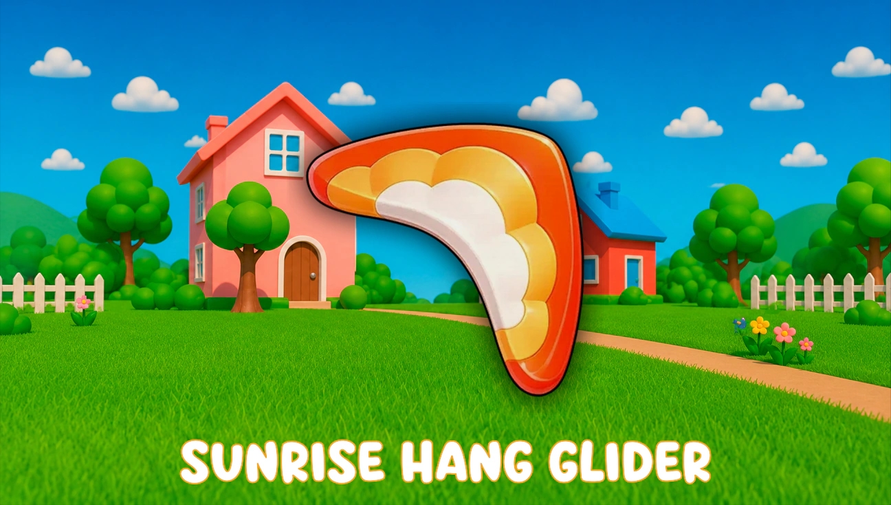 Sunrise Hang Glider artwork
