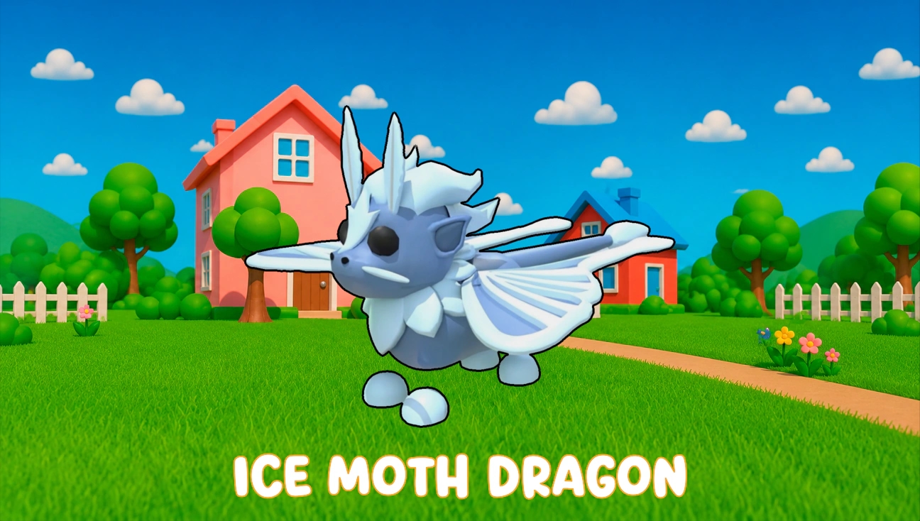 Ice Moth Dragon artwork