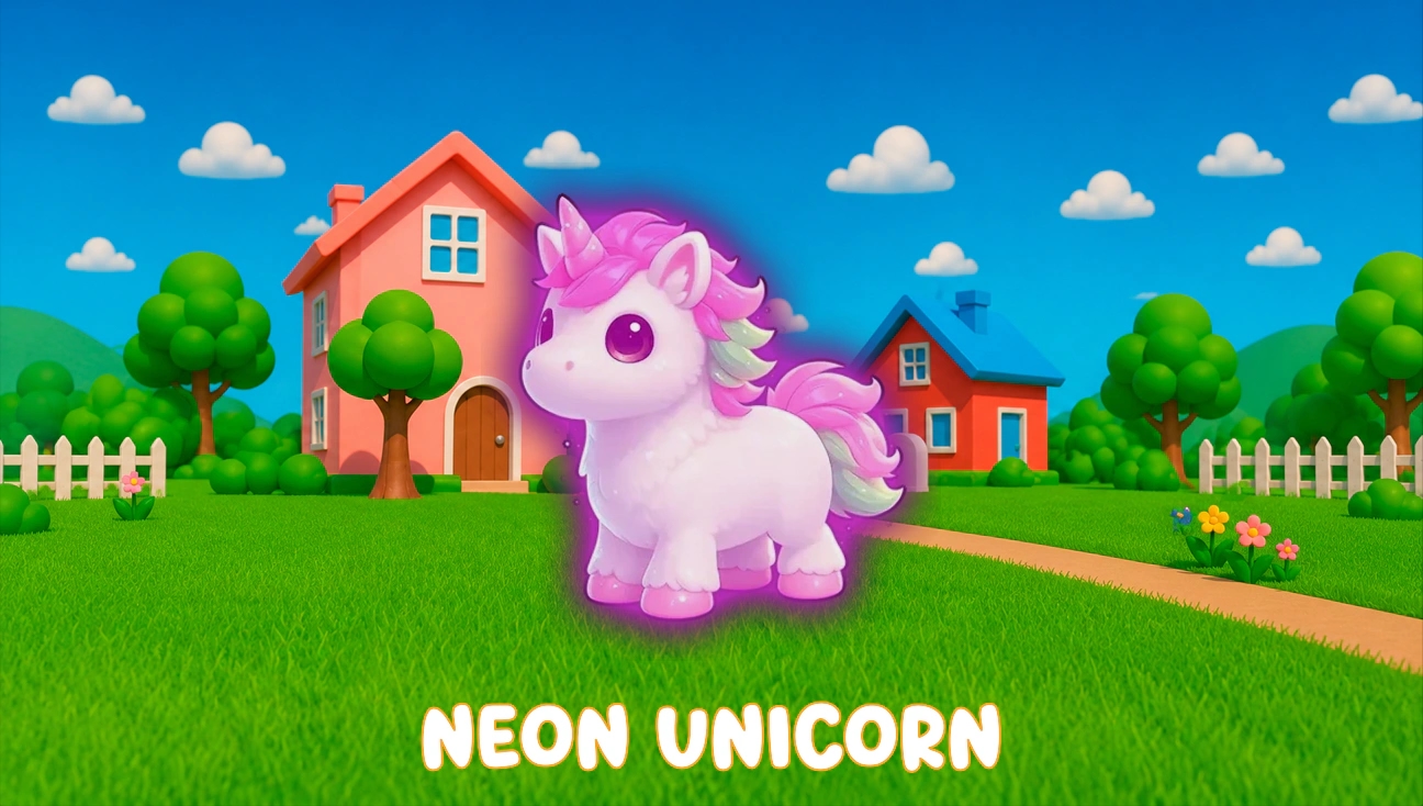 Neon Unicorn artwork
