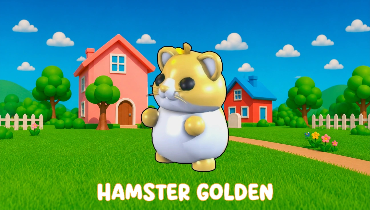Hamster Golden artwork