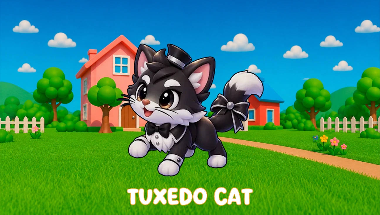 Tuxedo Cat artwork