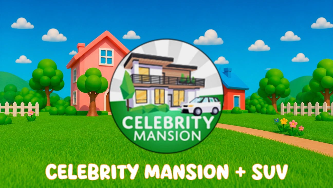 Celebrity Mansion + Suv artwork
