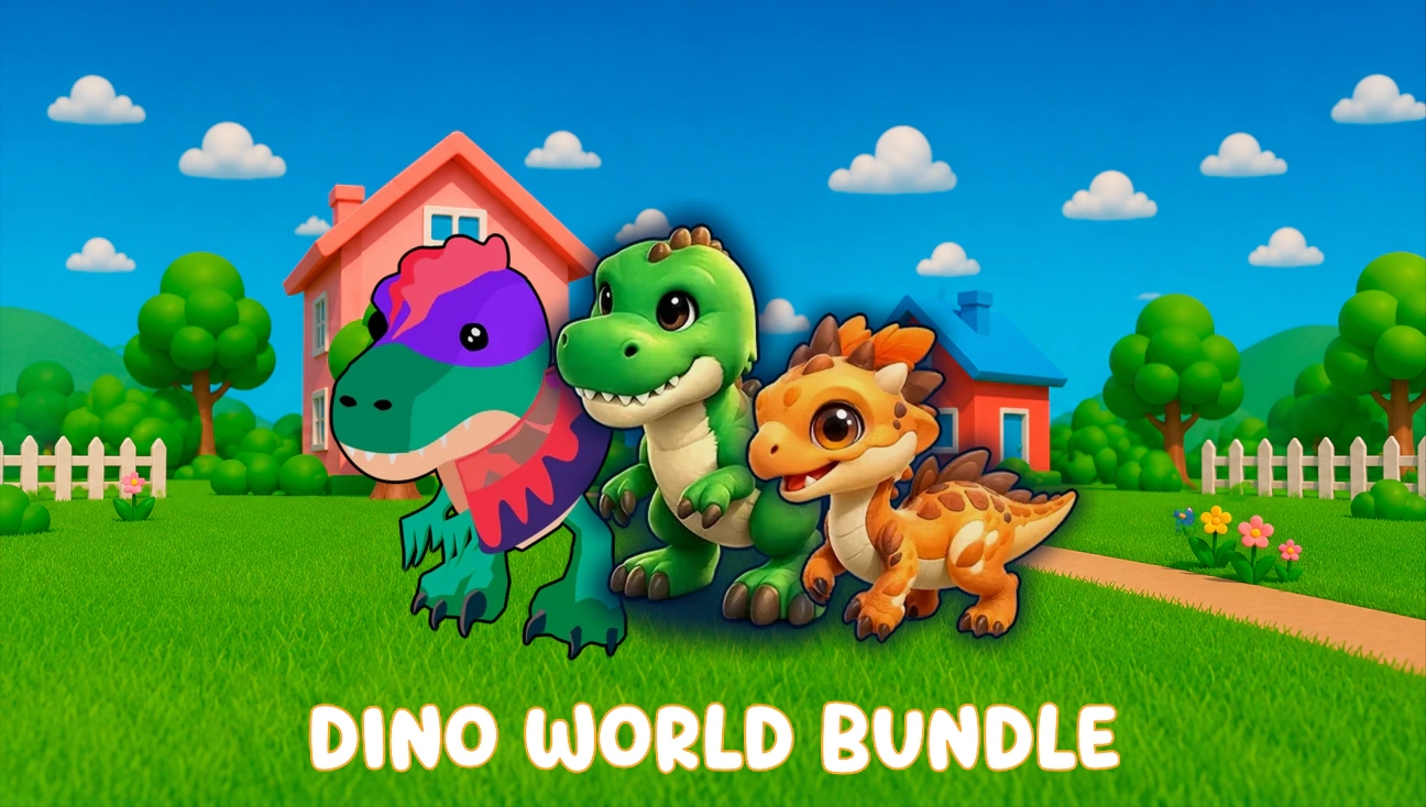 Dino World Bundle artwork