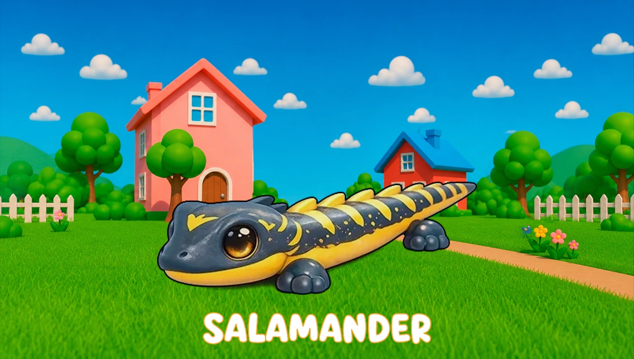 Salamander artwork