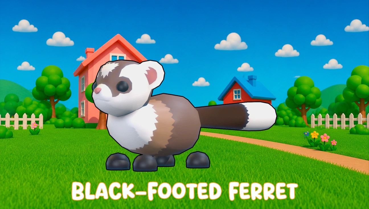 Black-Footed Ferret artwork