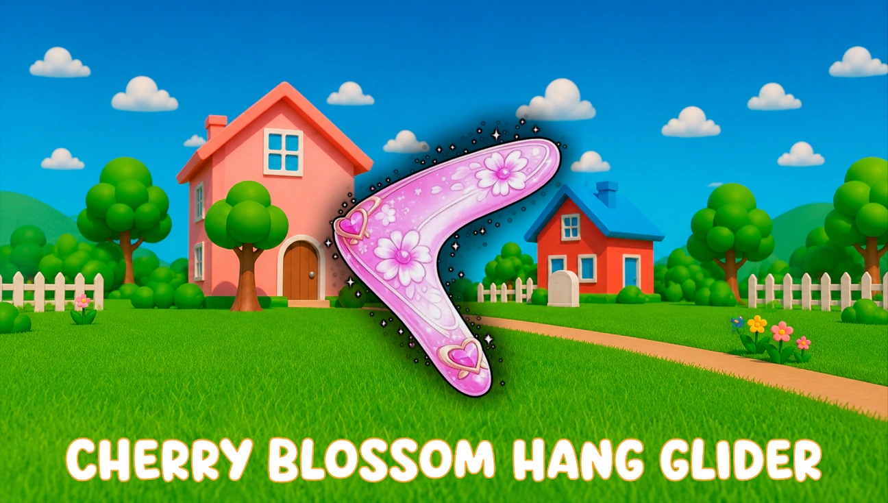 Cherry Blossom Hang Glider artwork