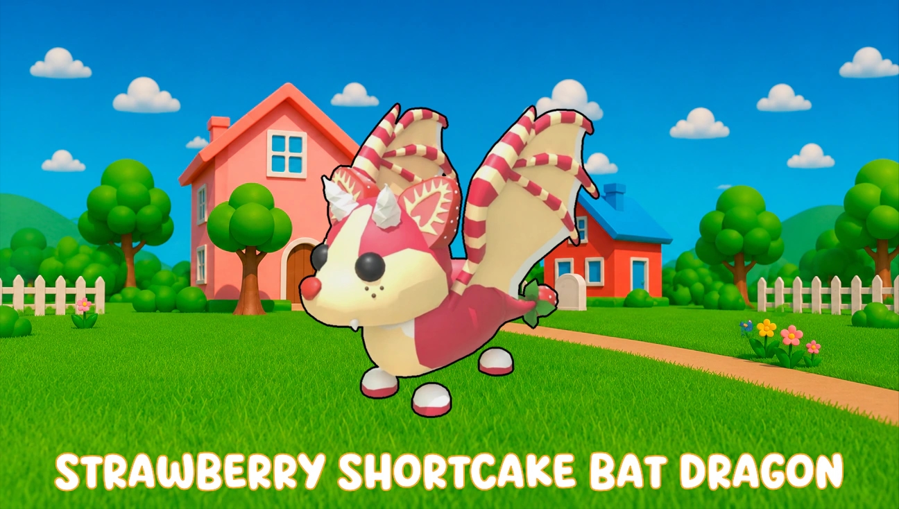 Strawberry Shortcake Bat Dragon artwork