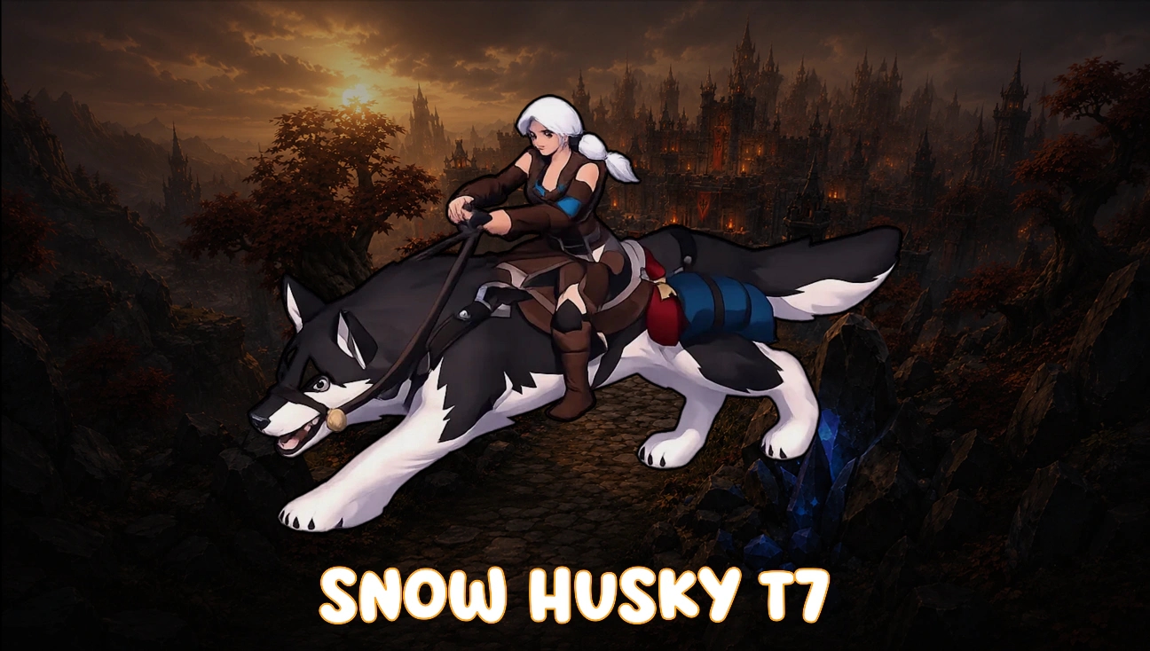 Snow Husky T7 artwork