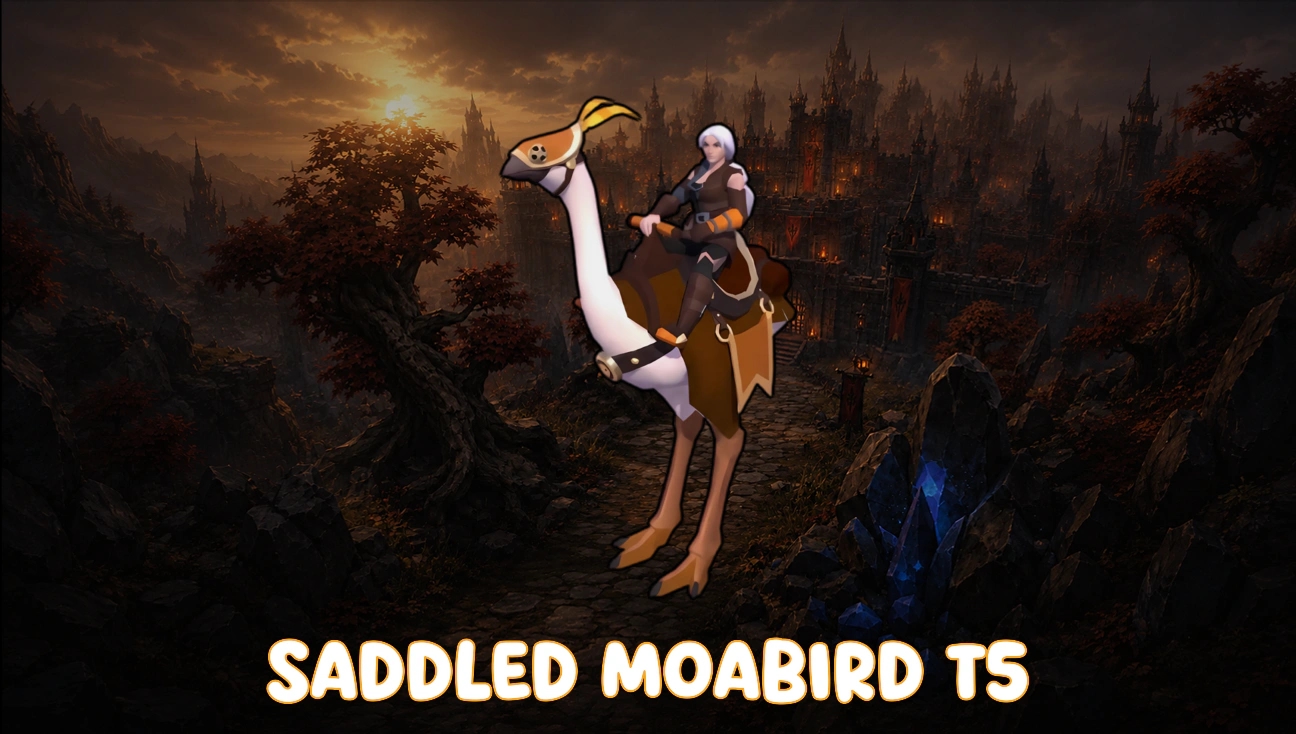 Saddled Moabird T5 artwork
