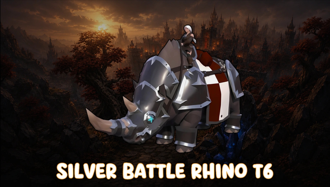 Silver Battle Rhino T6 artwork