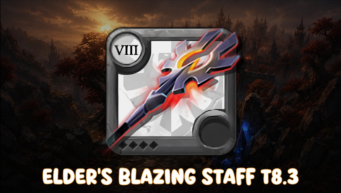 Elder's Blazing Staff T8.3 artwork