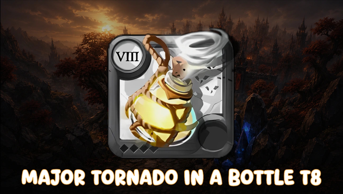 Major Tornado in a Bottle T8 artwork