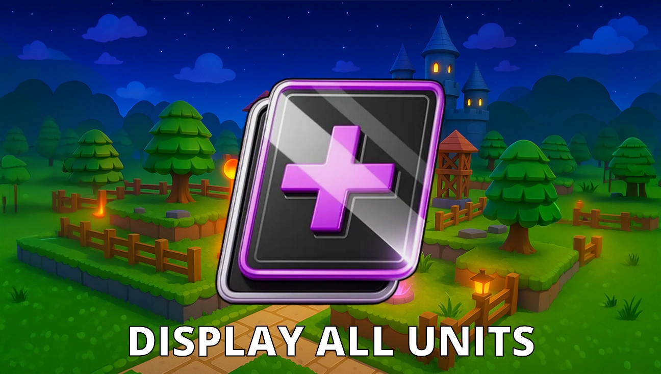 Display All Units artwork