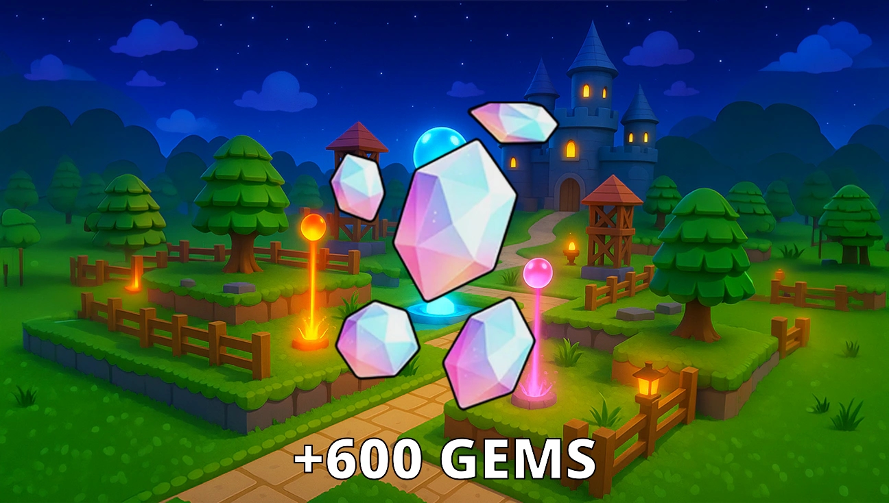 +600 Gems artwork
