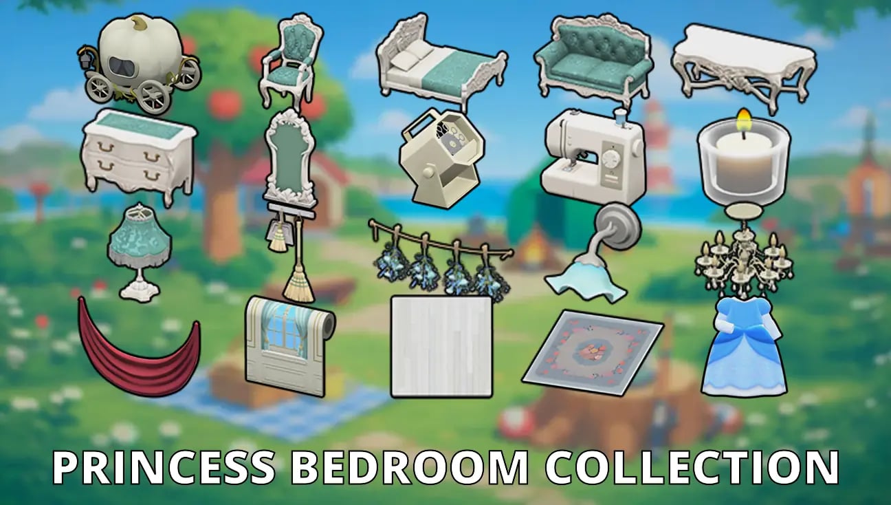 Princess Bedroom Collection artwork