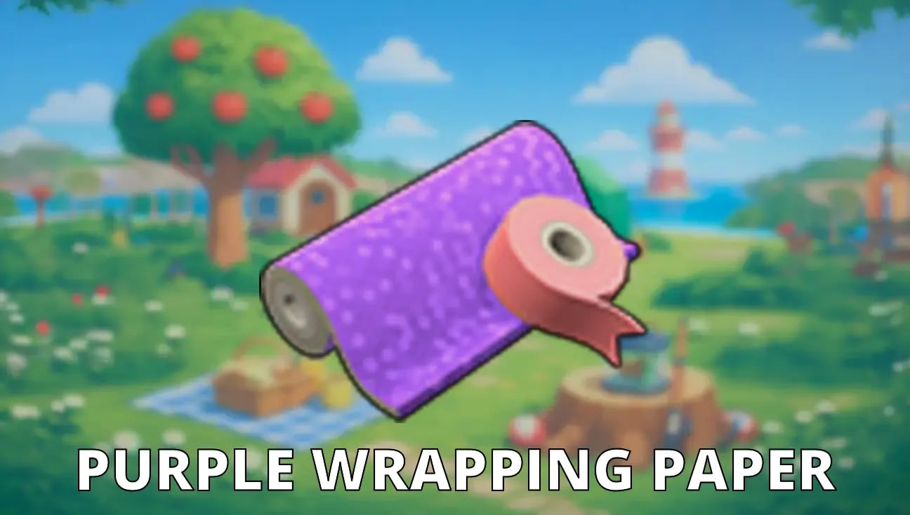 Purple Wrapping Paper artwork