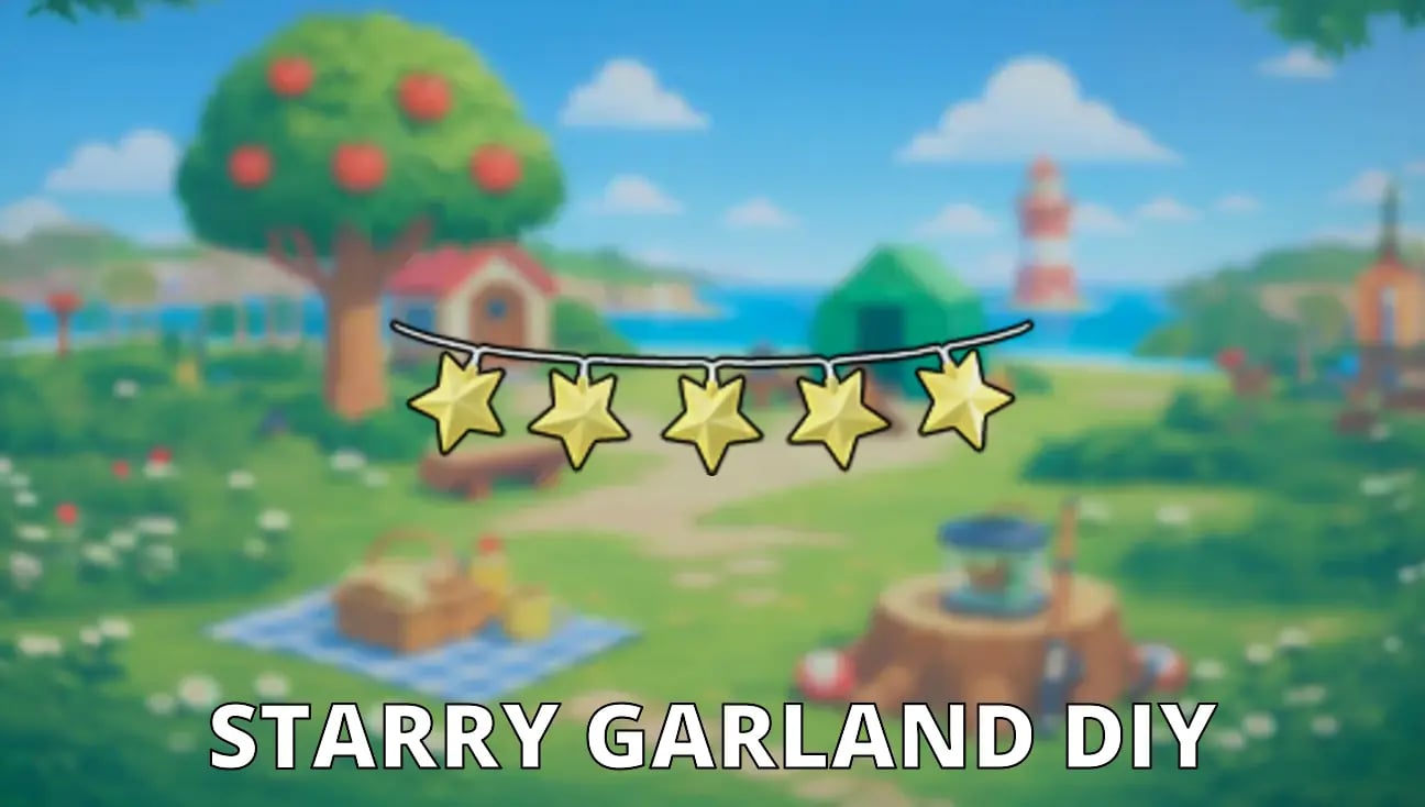 Starry Garland DIY artwork