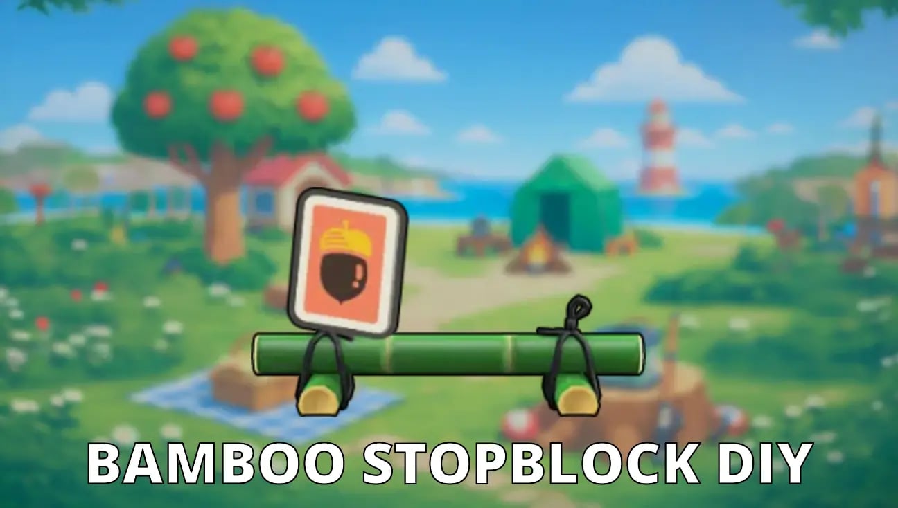 Bamboo Stopblock DIY artwork