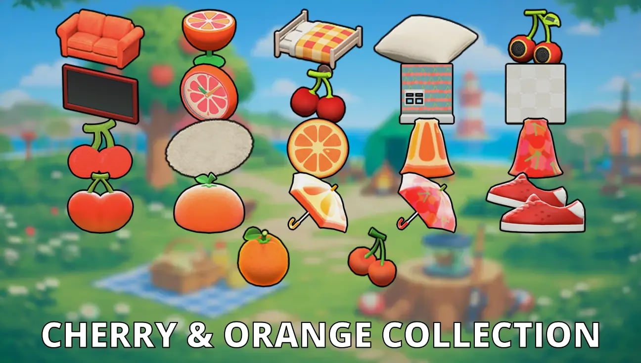 Cherry & Orange Collection artwork