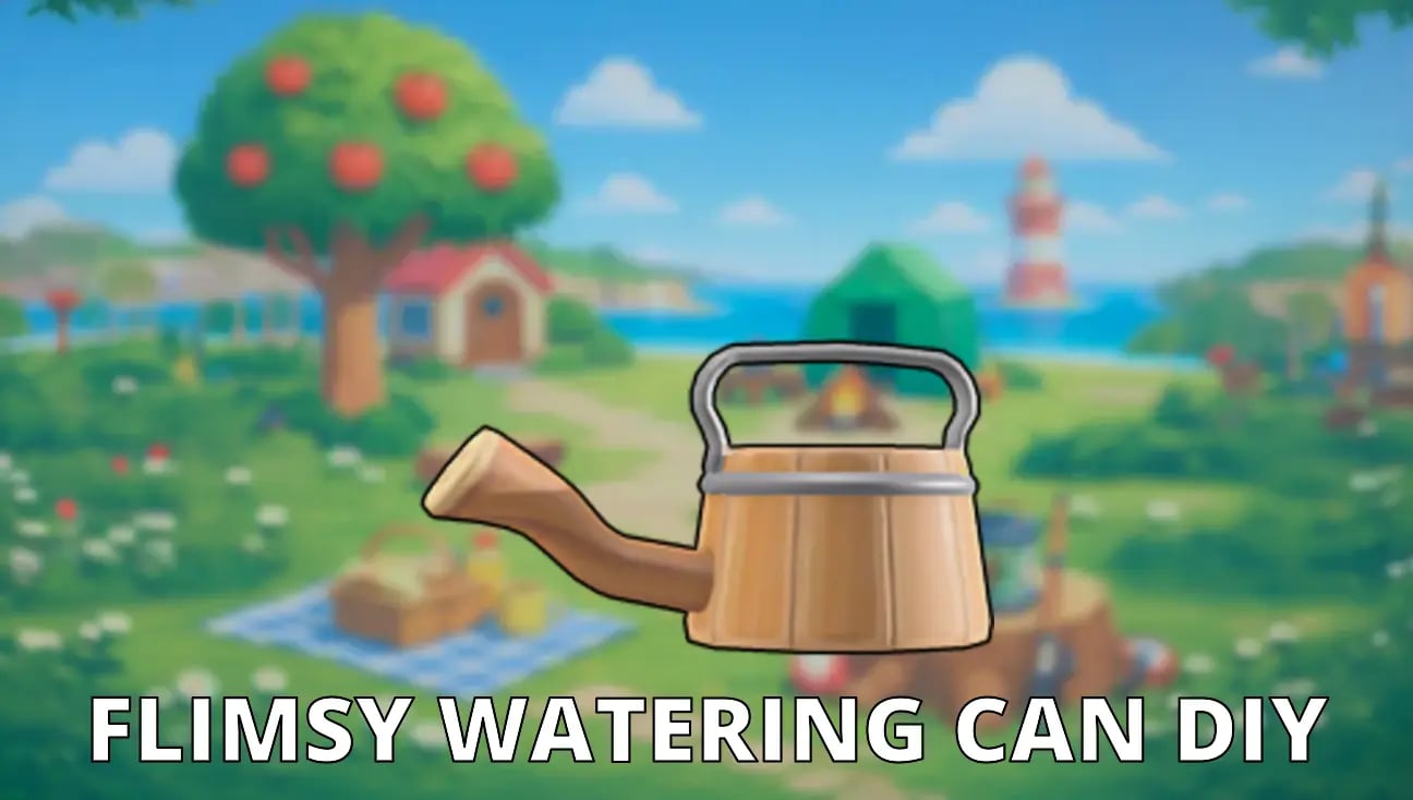 Flimsy Watering Can DIY artwork