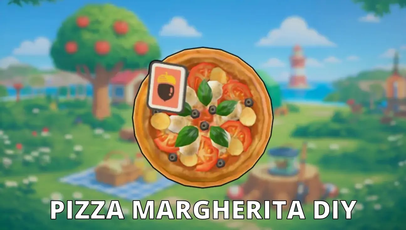 Pizza Margherita DIY artwork
