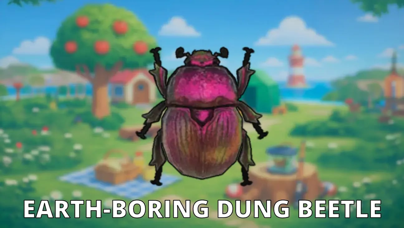 Earth-Boring Dung Beetle artwork