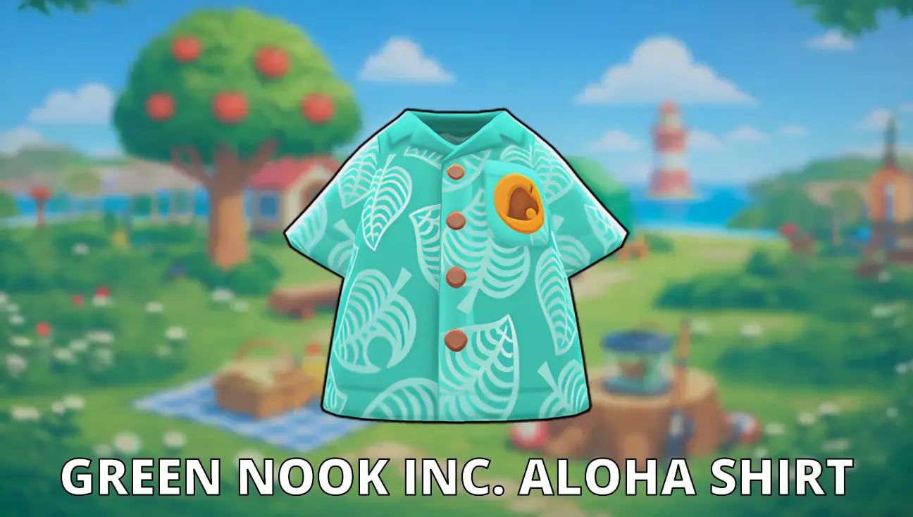 Green Nook Inc. Aloha Shirt artwork