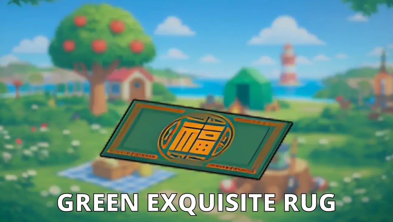 Green Exquisite Rug artwork