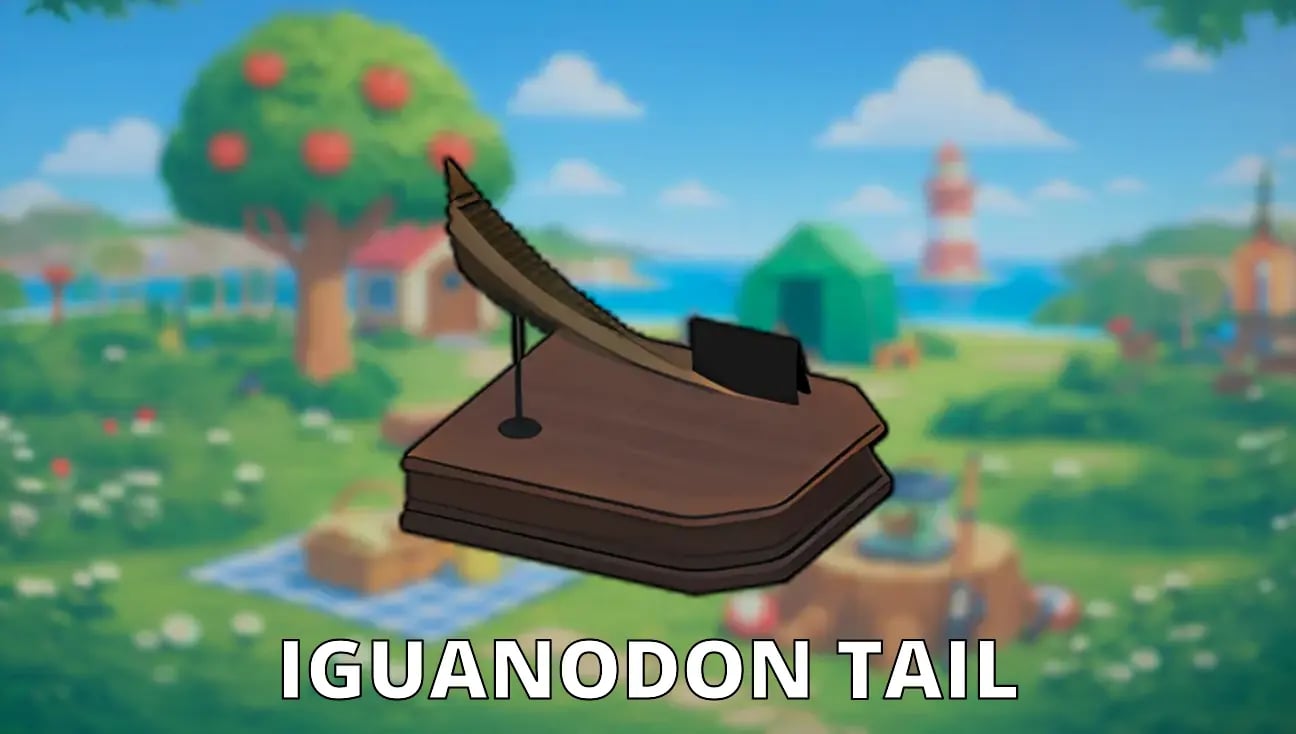Iguanodon Tail artwork