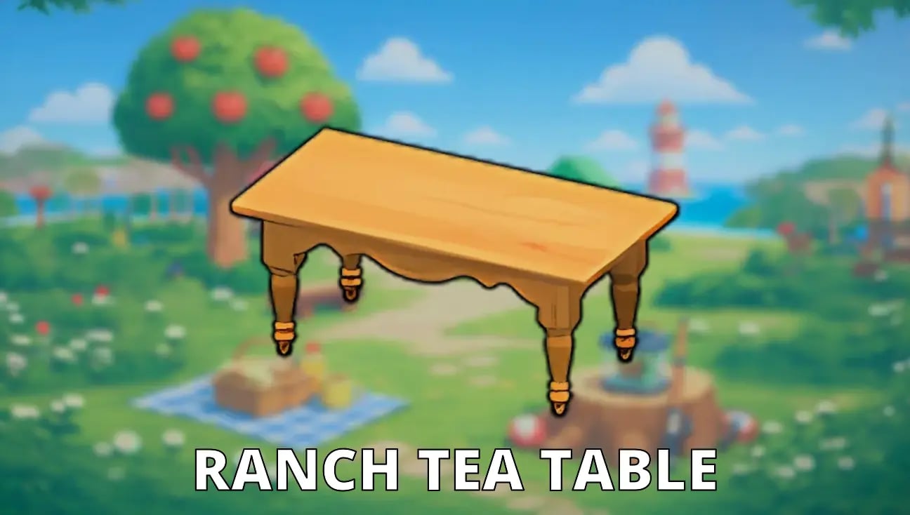 Ranch Tea Table artwork