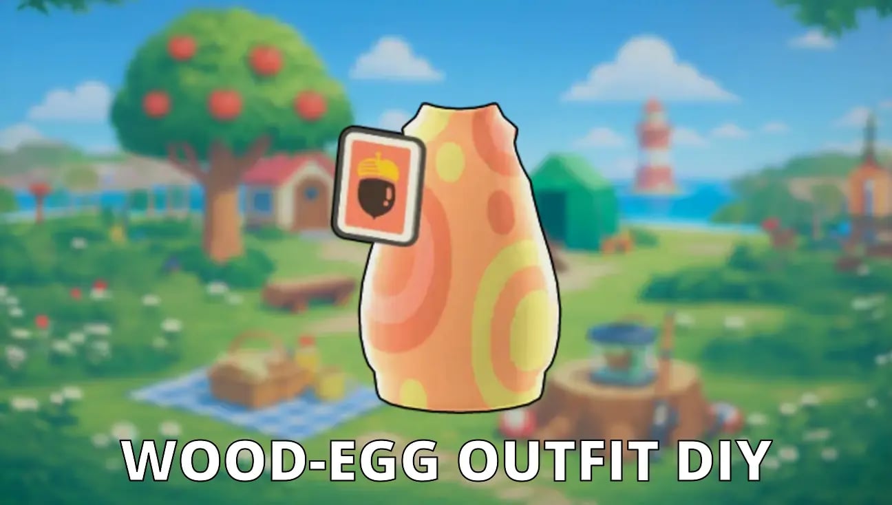Wood-Egg Outfit DIY artwork