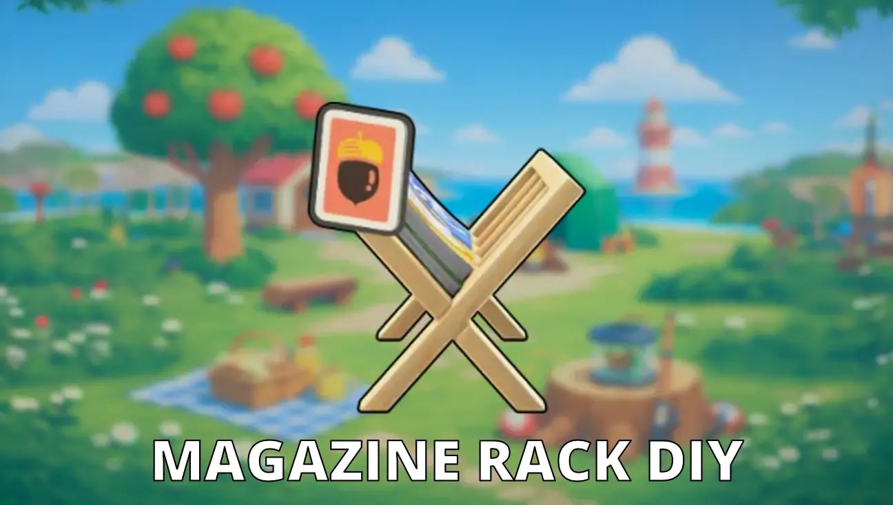 Magazine Rack DIY artwork
