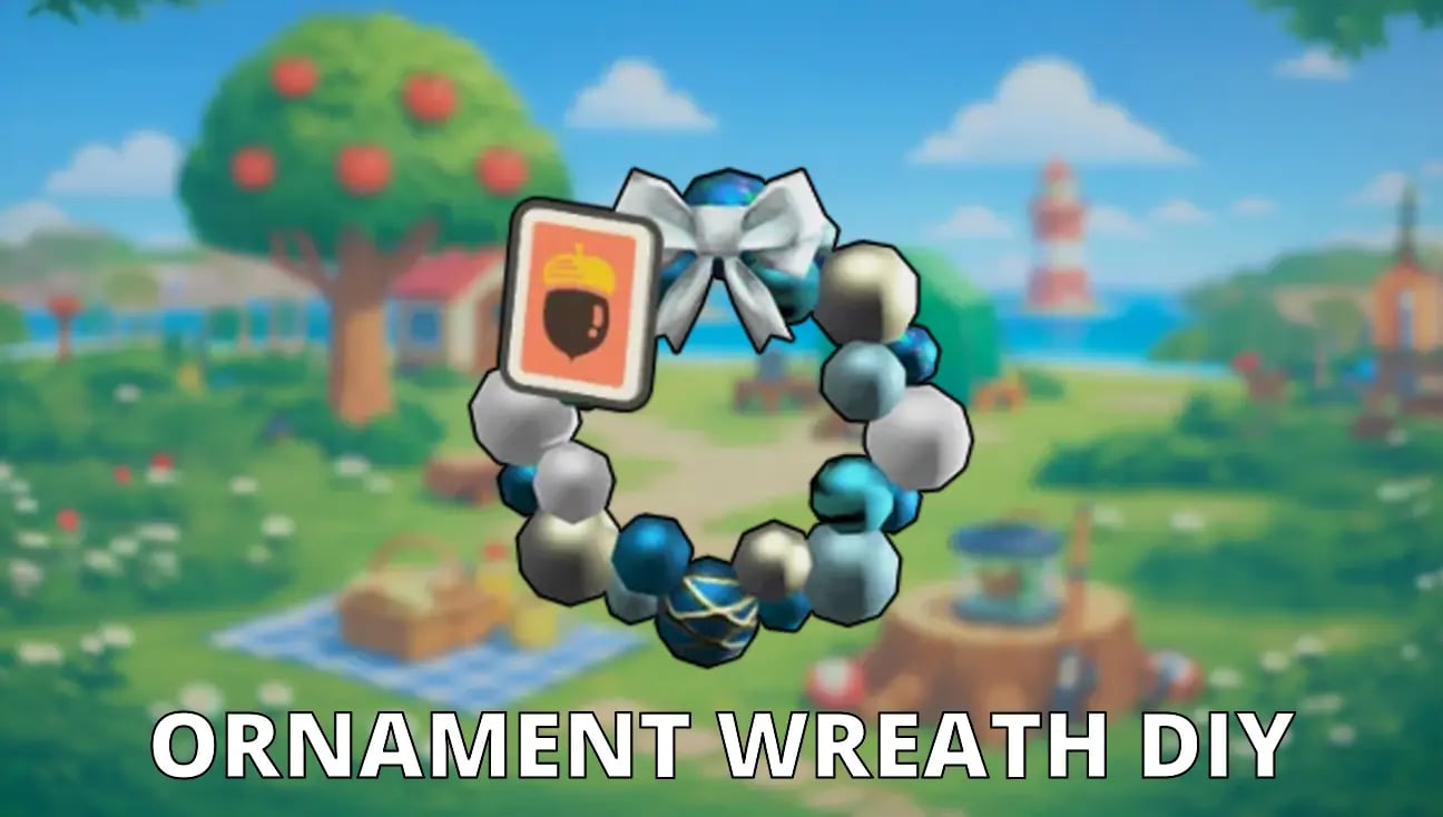 Ornament Wreath DIY artwork