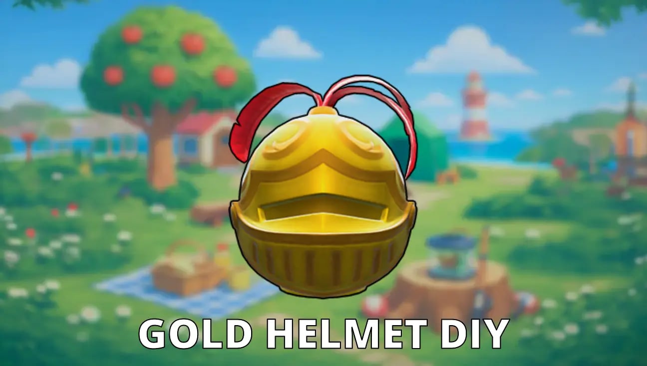 Gold Helmet DIY artwork