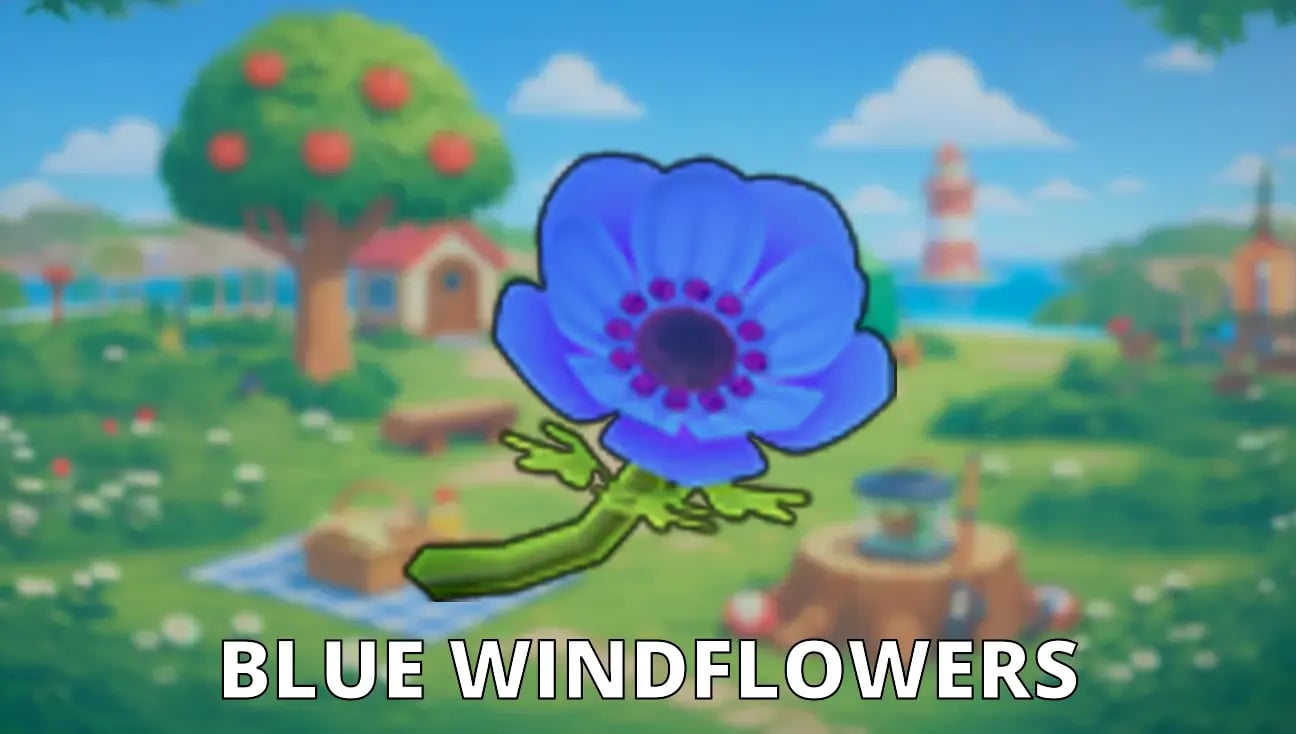 Blue Windflowers artwork