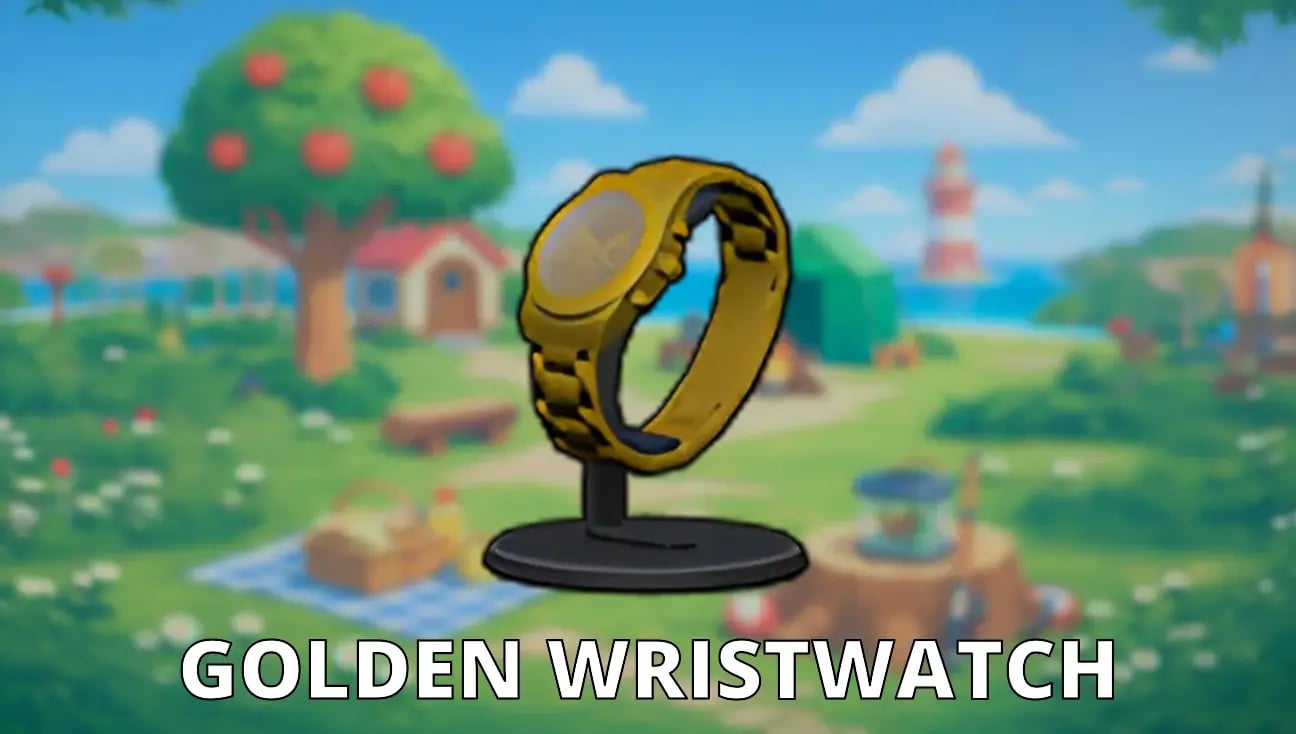 Golden Wristwatch artwork