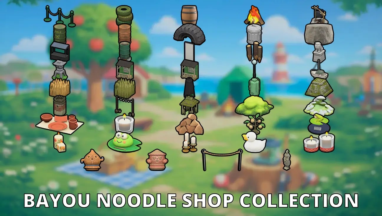 Bayou Noodle Shop Collection artwork