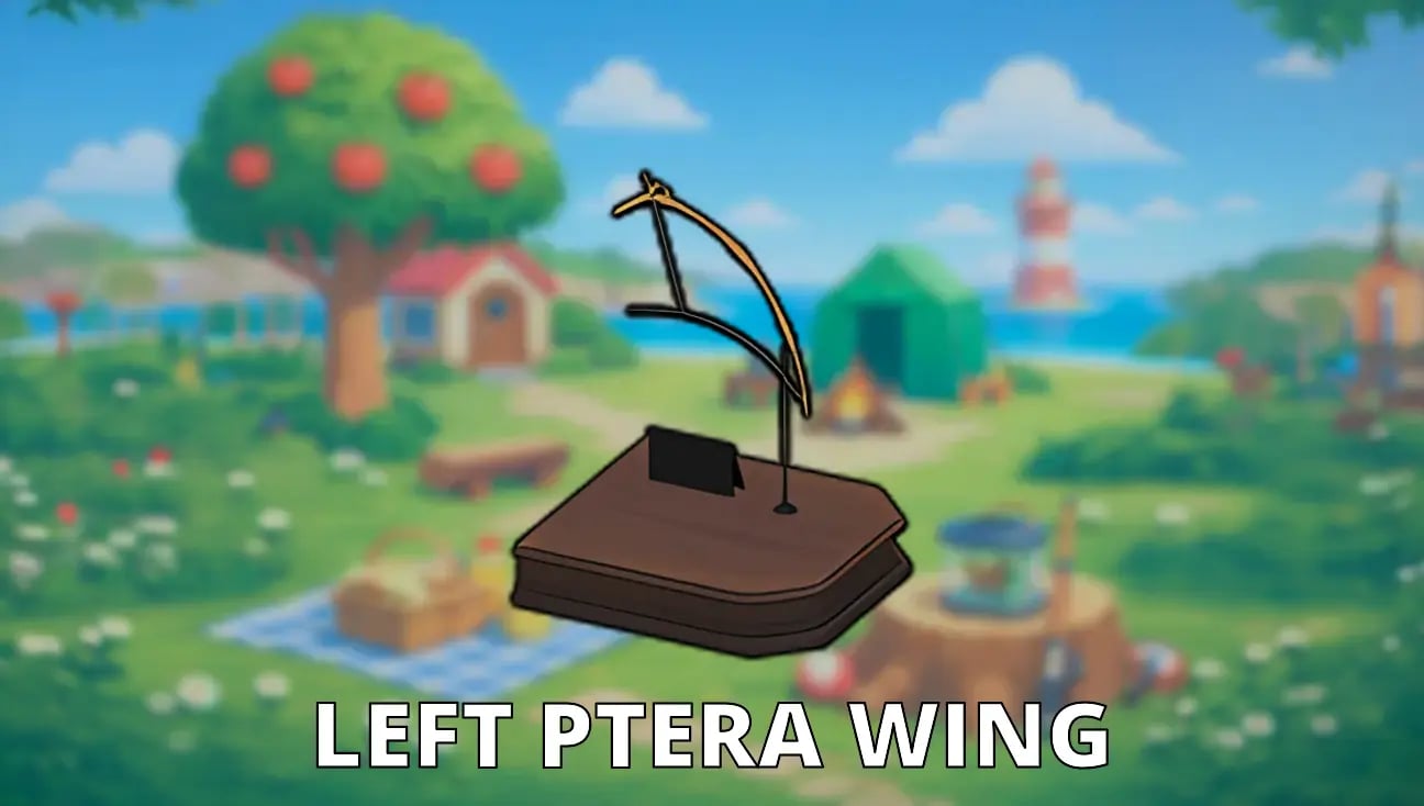 Left Ptera Wing artwork