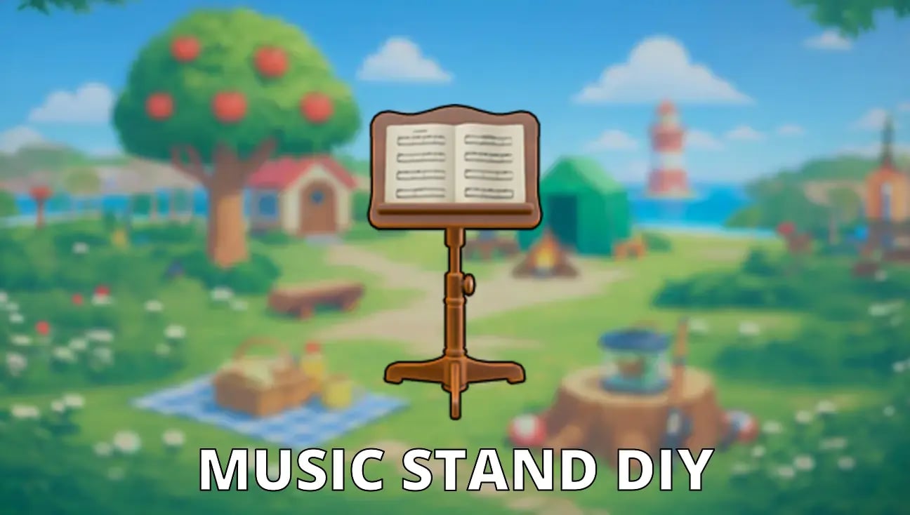 Music Stand DIY artwork