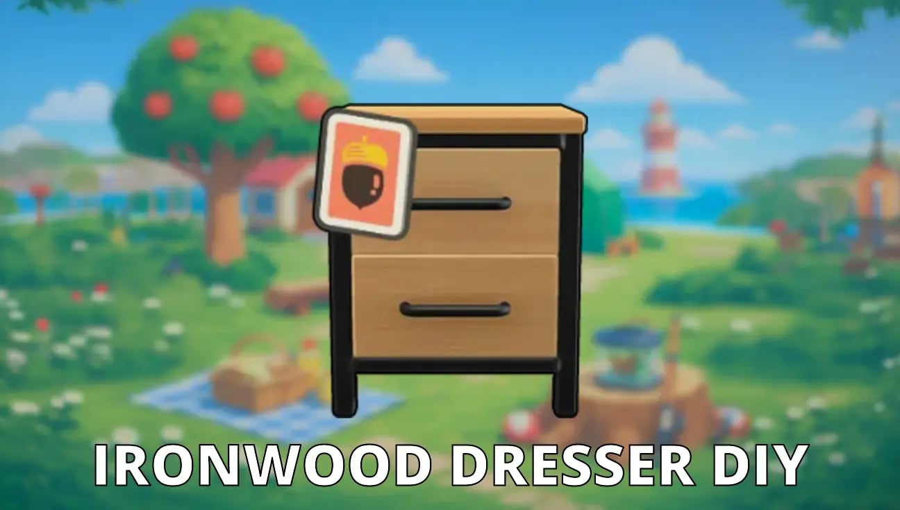 Ironwood Dresser DIY artwork